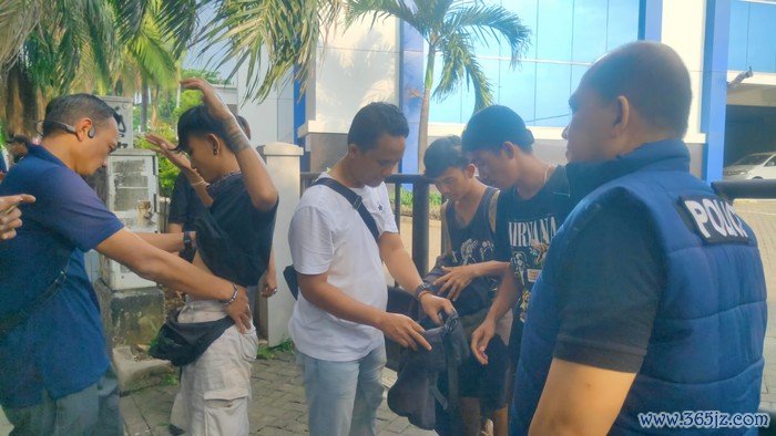 Polisi amankan puluhan pengaman usai viral tris cuhat dipalak di Bogor