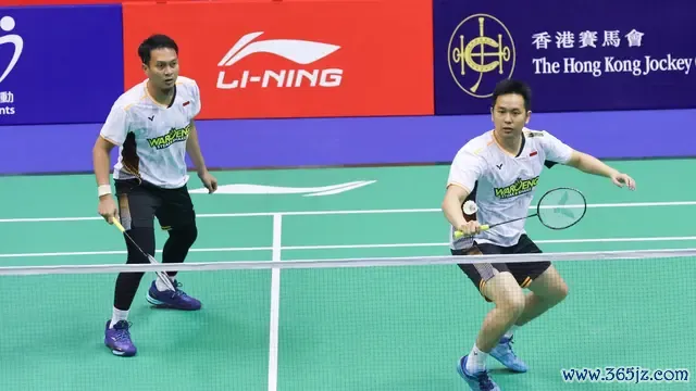 Mohammad Ahsan/Hendra Setiawan - Hong Kong Open 2024 - Bulu Tangkis